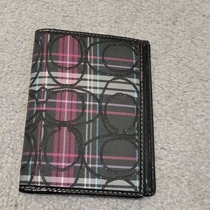 Coach passport cover